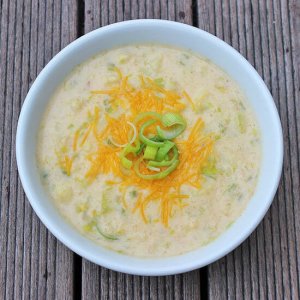 Cheddar-Cauliflower-Soup